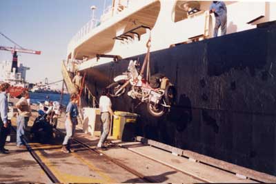 Australia cargo ship