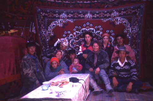 kazakhstan inside yurt